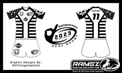 Barbarians Deaf Rugby Jersey And Logo