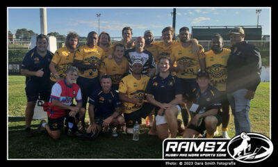 Barbarians and Australia Deaf Rugby Teams