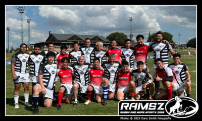 Barbarians and Japan Deaf Rugby Teams
